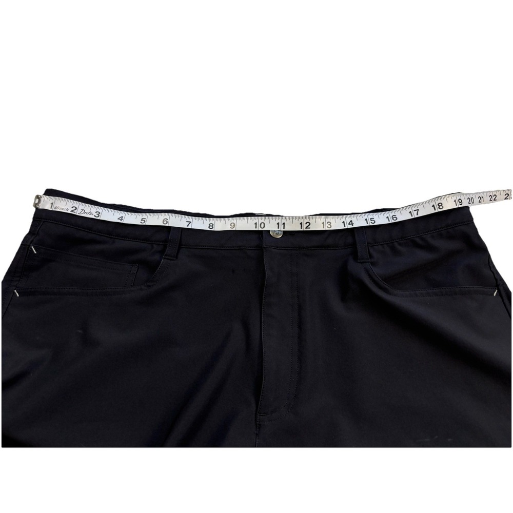 FootJoy FJ Performance Golf Pants Athletic Fit Black Men's Size 40x30 Stretch - Picture 9 of 12